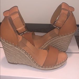 Tan wedges